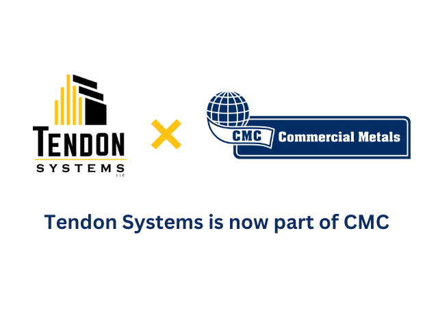 Commercial Metals Company Acquires Tendon Systems, LLC